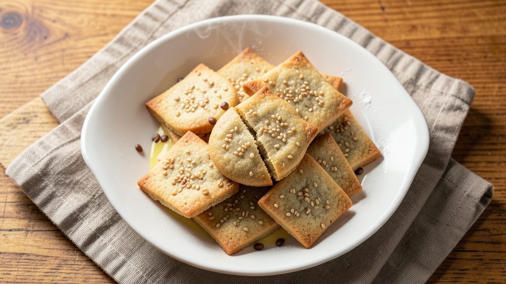 Asian Sesame Cookies Recipe: Nutty-Sweet Crunch With Sticky Glaze Finish
