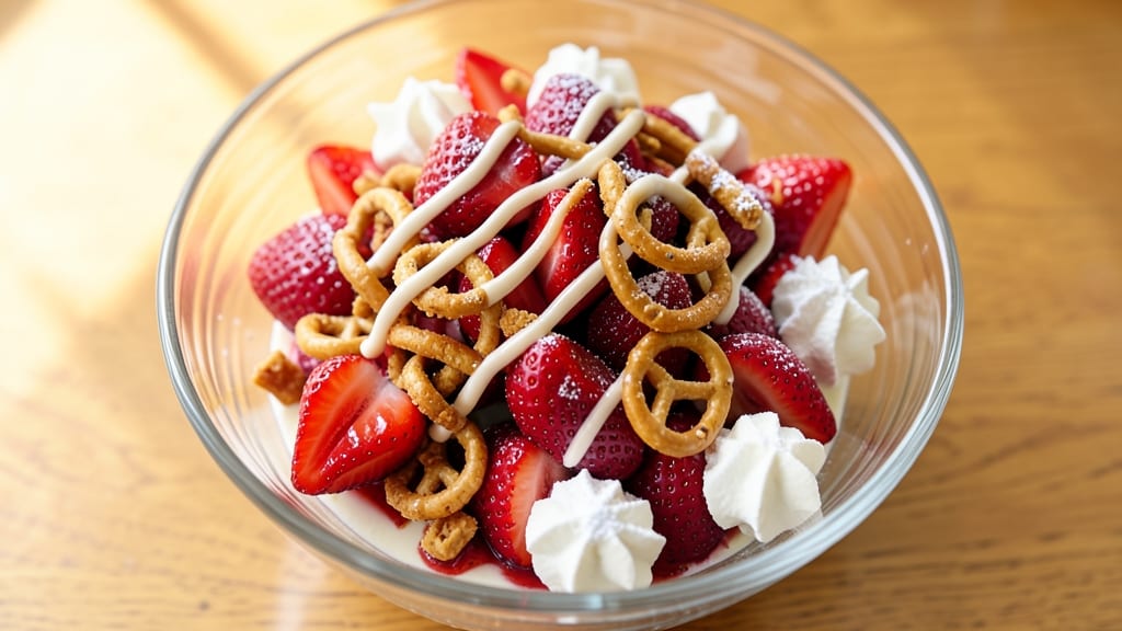 Betty Crocker Strawberry Pretzel Salad Recipe: Sweet-Savory Swirl With Crunchy Bites