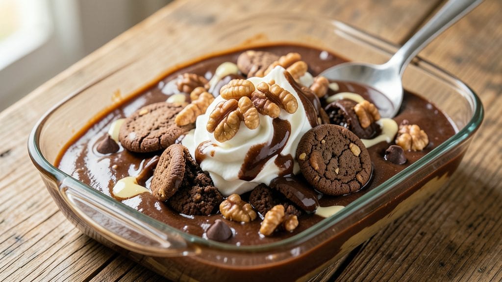 Cookie Sauce Recipe: Molten Chocolate Dip With Nutty Crunch