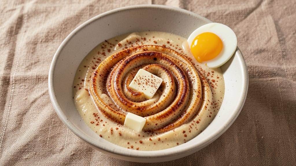 Cookie Soup Recipe: Warm Spiced Swirls With Crunchy Cookie Topping