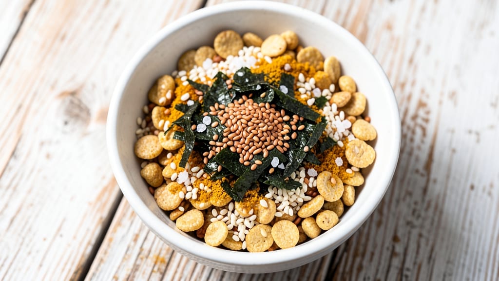 Cookies in Paradise Furikake Party Mix Recipe: Umami-Spiced Crunch in 5 Minutes