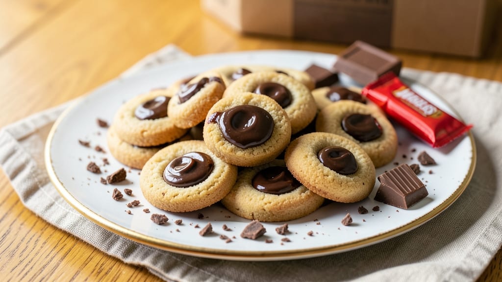 Hershey Thumbprint Cookies Recipe: Chocolate-Filled Crunch With Vanilla Butter Magic