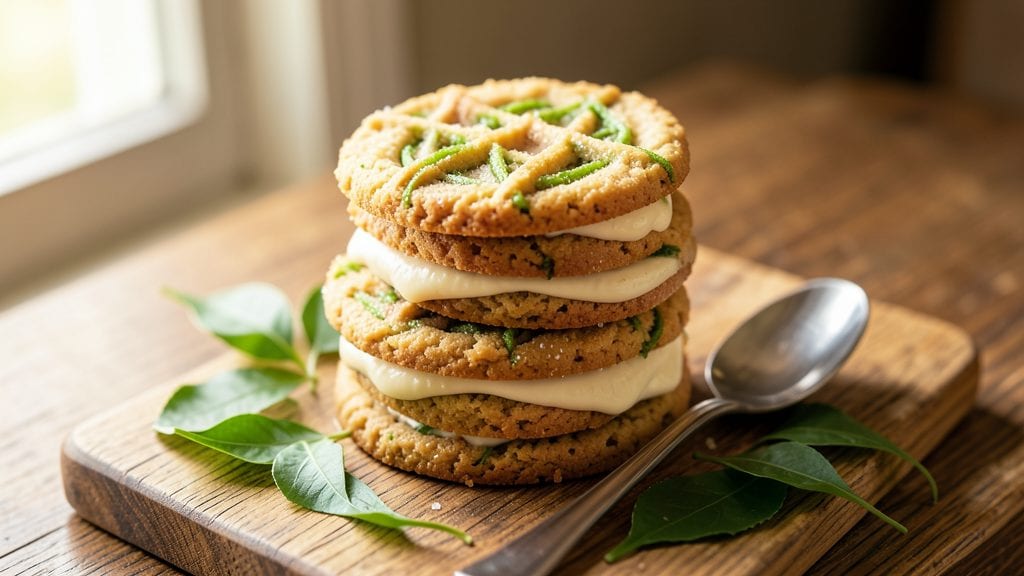Pandan Cookies Recipe: Fragrant Vanilla Swirls with Toasted Coconut Crunch